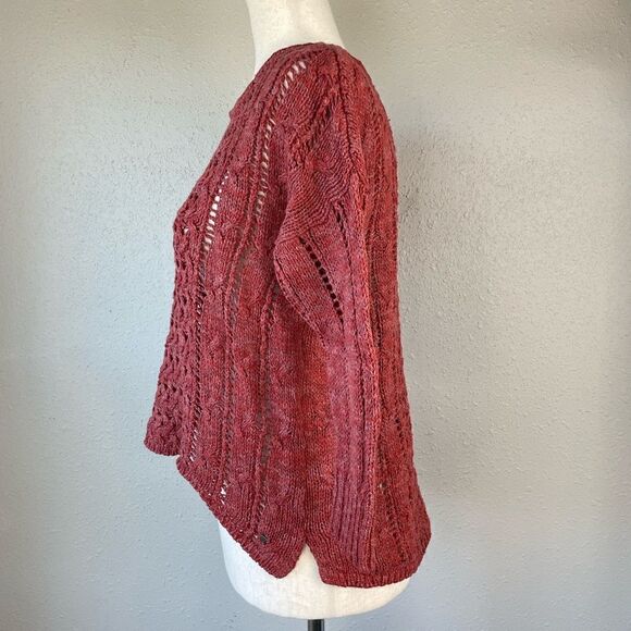 American Eagle Outfitters Loose Knot Cropped Sweater Size XS EUC - Picture 3 of 7